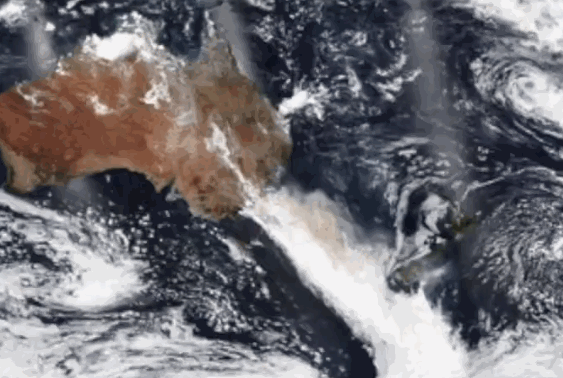 澳洲山火产生的雾霾可绕地球一圈 将在全国范围内传播
