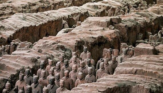 考古队在秦都咸阳城发现宽50米的“帝国大道” 再现恢弘景象