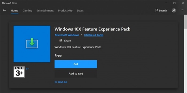 微软今后将在商城更新Windows 10X全新应用程序