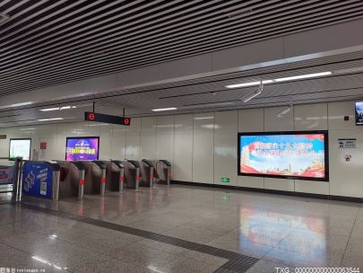 广州地铁十号线最大车站东湖站全长199.8米